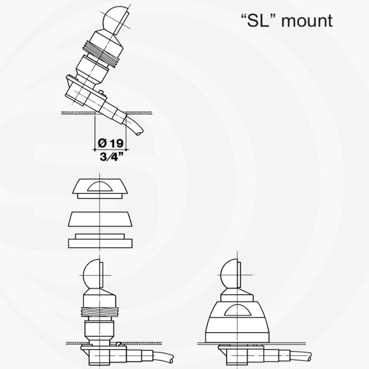 ANTENA SIRIO SMA 47/135 - SMA47-135S VHF