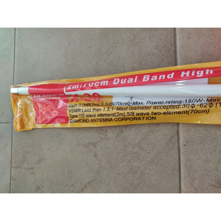 DIAMOND X30N Antena de base de doble banda