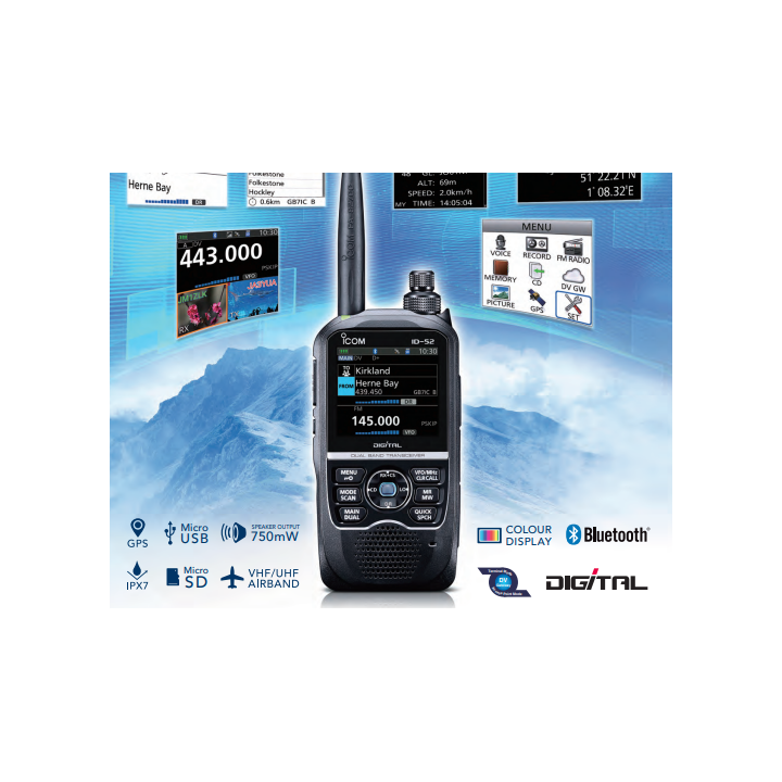 ICOM IC-ID52E D-Star