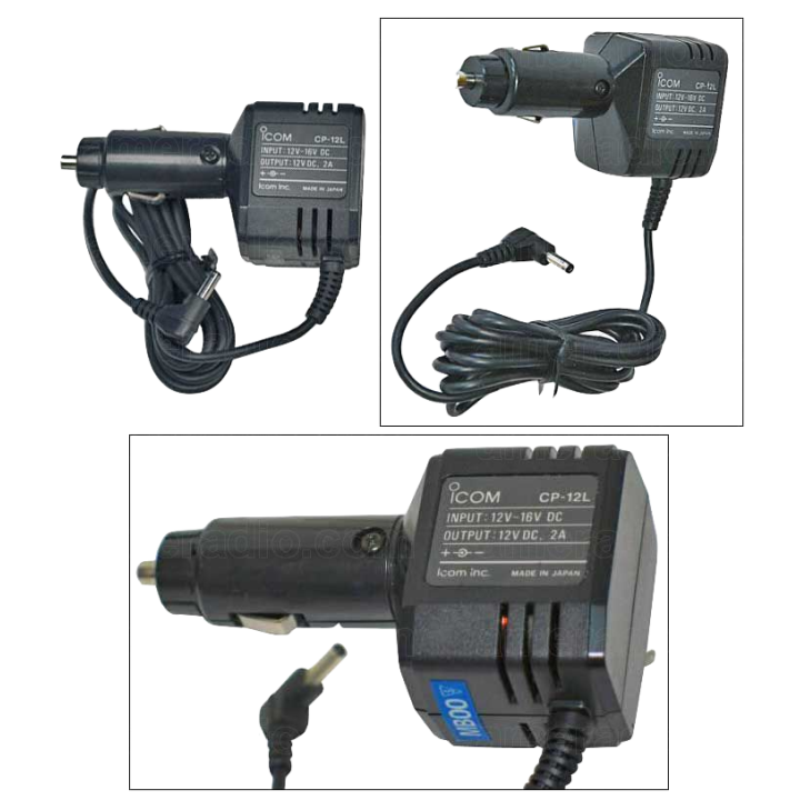 Cargador de mechero Icom CP-12L