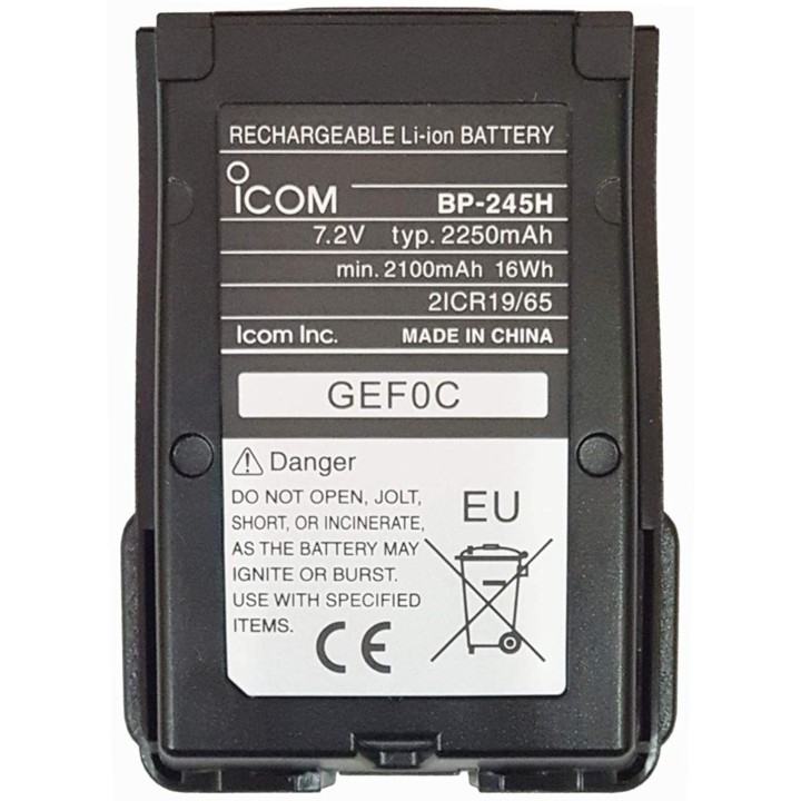 ICOM Batería BP-245H Para ICOM M72 M73