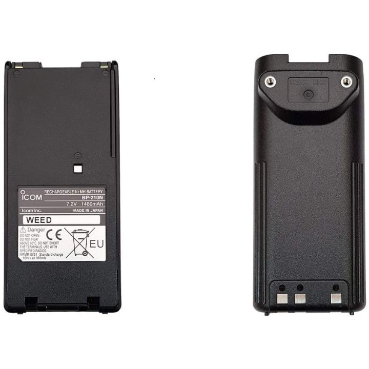 BP210N Bateria ORIGINAL ICOM para wakies ICOM Ni-Mh. 7.2 V 1650mA
