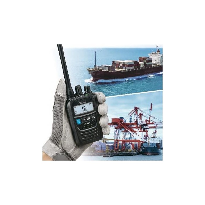 Icom Emisora Radio Portatil Marina IC-M85E WALKIE