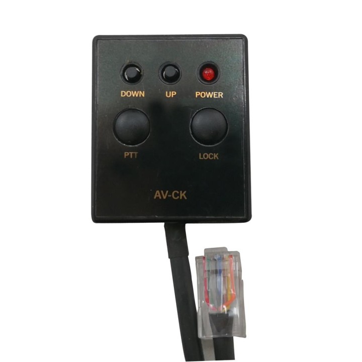 AV-CK1-CB - Caja PTT para manos libres serie AV-MF8 para equipos CB