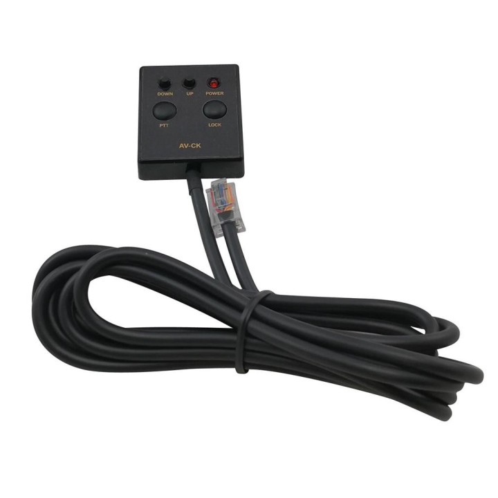 AV-CK1-K - Caja PTT para manos libres serie AV-MF8 para equipos KENWOOD
