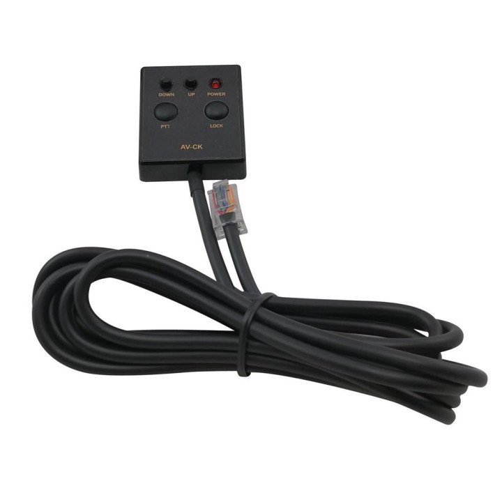 AV-CK1-I Caja PTT para manos libres serie AV-MF8 para equipos ICOM