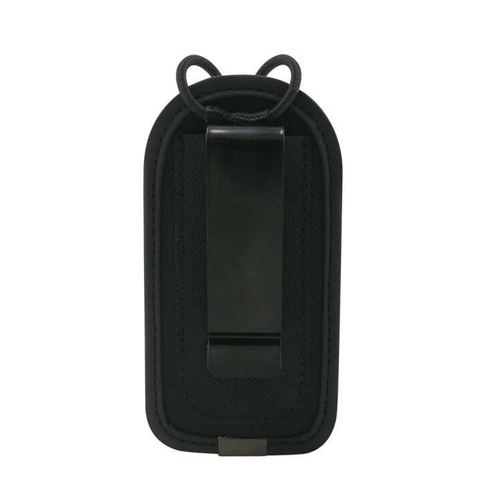 FA-213-S - FUNDA UNIVERSAL CON CLIP EN TEJIDO CORDURA Y COLOR NEGRO. TAMAÑO PEQUEÑO.