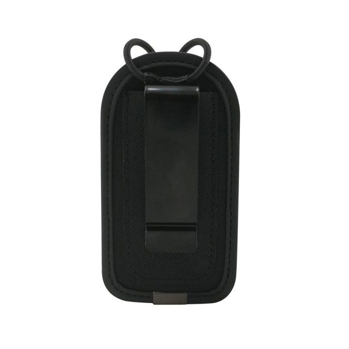 FA-213-MINI - FUNDA UNIVERSAL CON CLIP EN TEJIDO CORDURA Y COLOR NEGRO. TAMAÑO COMPACTO.