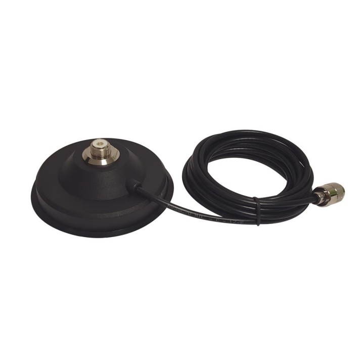 MT-1302 - BASE MAGNÉTICA DE 12 CM., TIPO PL + CABLE.
