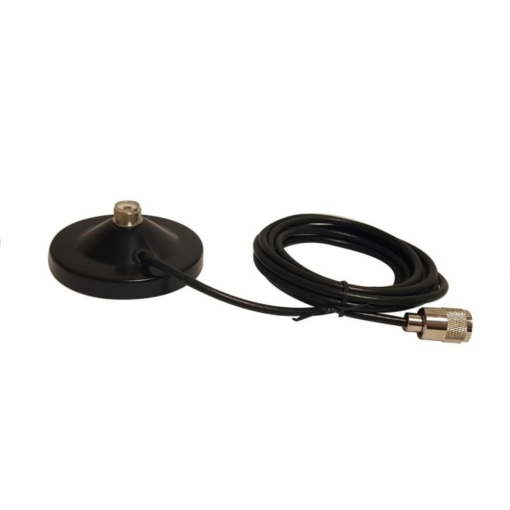 RB-MJPS - BASE MAGNÉTICA DIÁMETRO 8.9 CM. CONECTOR PL.