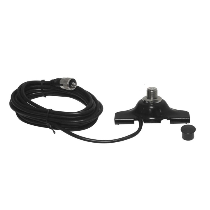 DJ-GRM-E - SOPORTE MALETERO, TIPO SEMICÍRCULO CON CABLE Y CONECTOR PL.