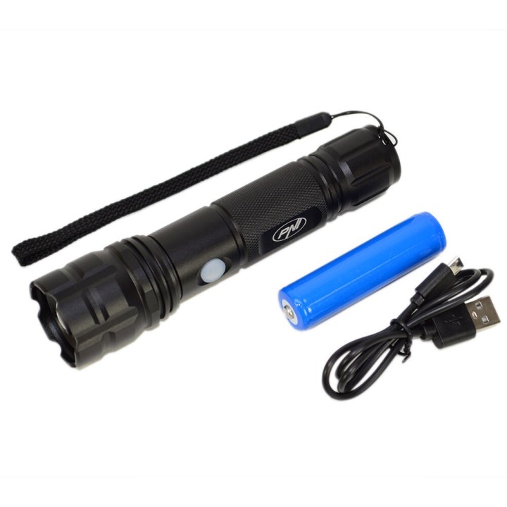 Linterna + cargador PNI ADVENTURE F10 + PNI HC41