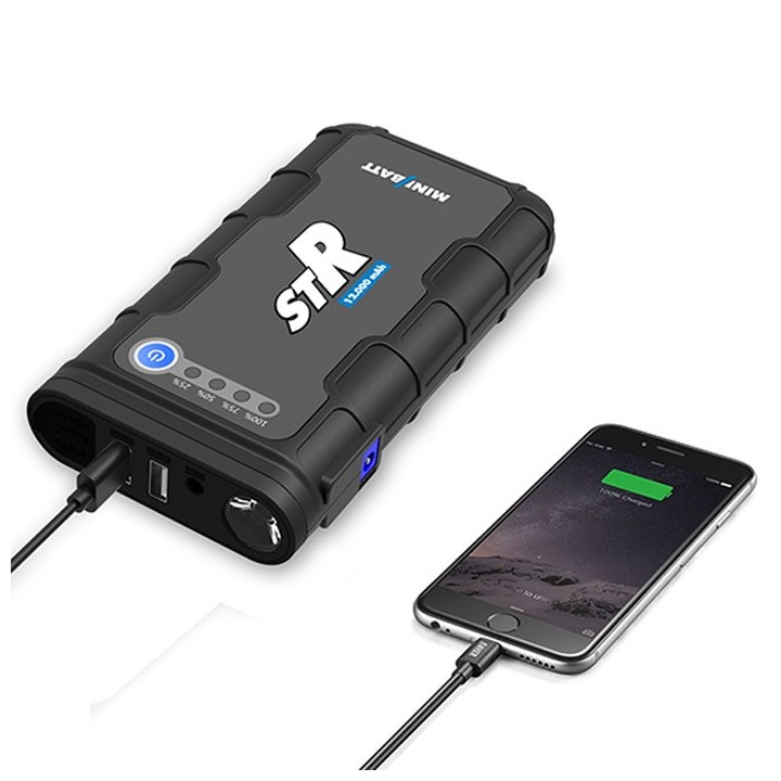 MINIBATT STR12, ARRANCADOR BATERÍAS PORTÁTIL 12000MAH