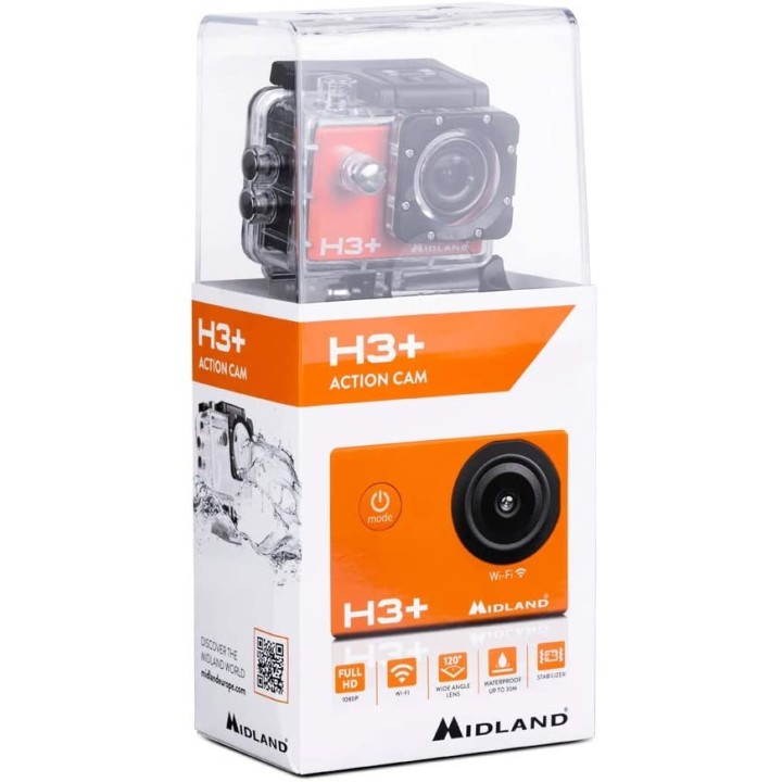 MIDLAND H3+ Cámara de acción Wifi Full HD