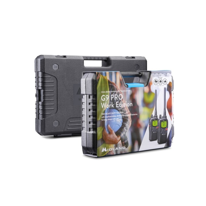 Pack walkies G9 PRO Work Edition 2 unidades