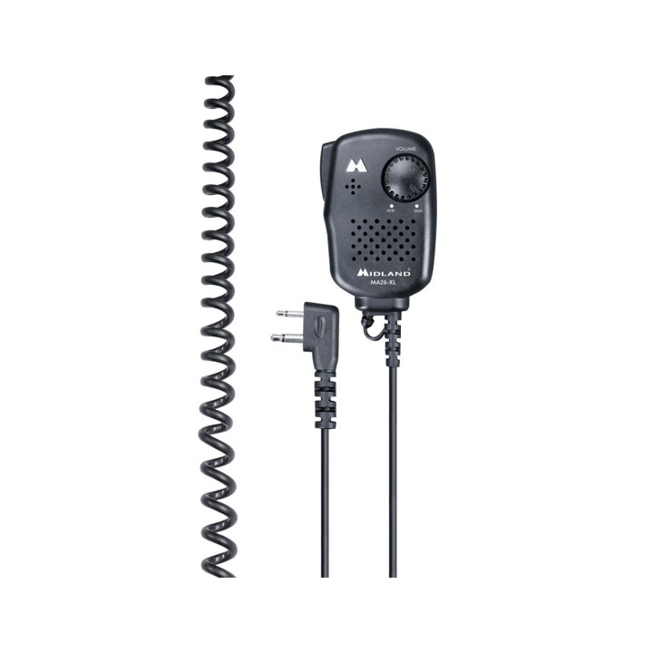 Midland MA26-XL Micrófono Altavoz 2 PIN