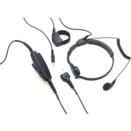 Midland AE38 Laringófono con auricular y VOX/PTT (doble jack)