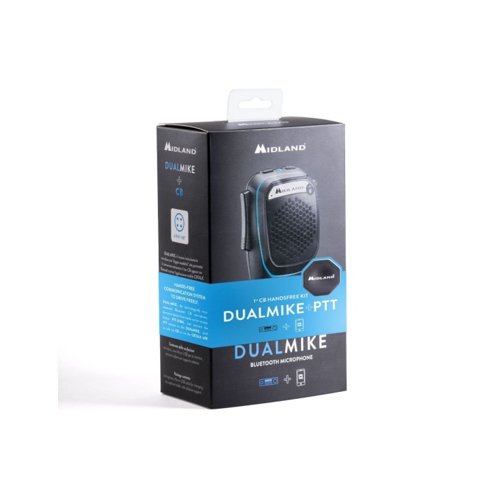 Midland DUAL MIKE Kit CB Manos Libres 4 Pin