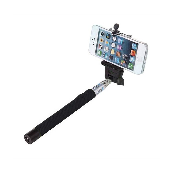 BM101 Palo Selfie inalambrico negro con soporte - MIDLAND Essentialz