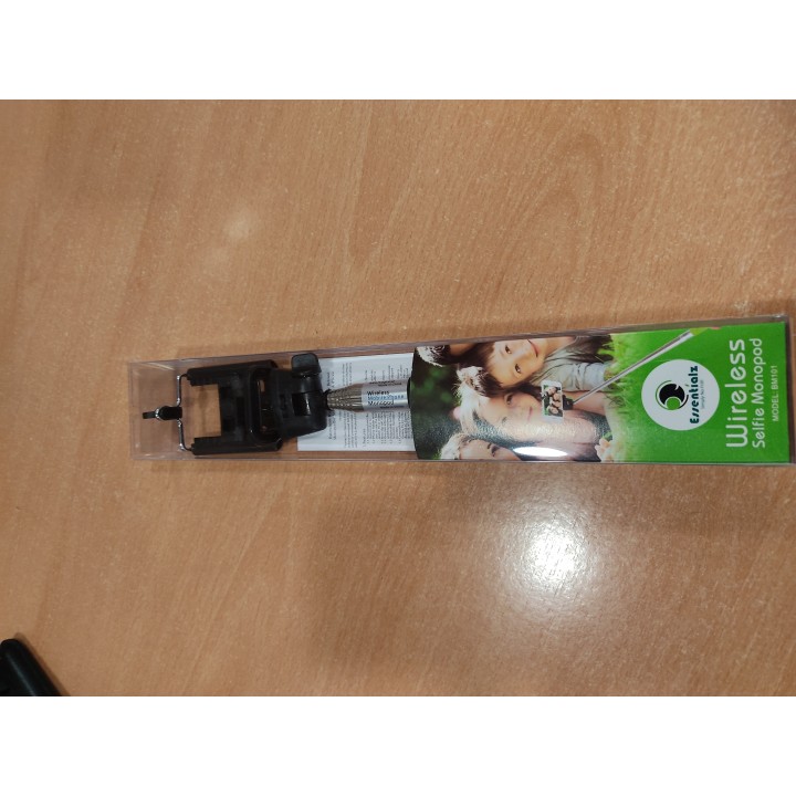 BM101 Palo Selfie inalambrico negro con soporte - MIDLAND Essentialz