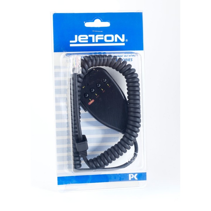 Micrófono de mano JETFON 231 RJ-45 para Kenwood / Yaesu