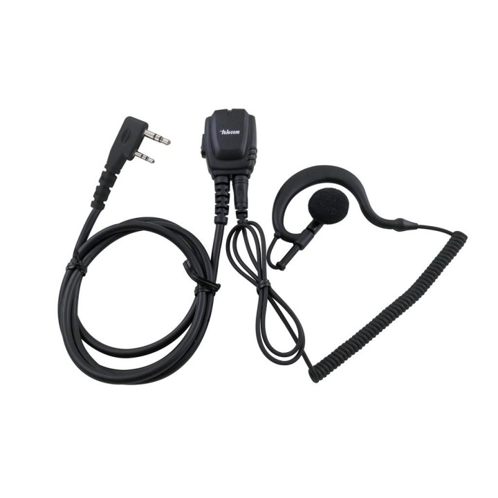 JD-2302NE - MICRO-AURICULAR GAMA PROFESIONAL. IP-54. PARA KENWOOD, TEAM & HYT