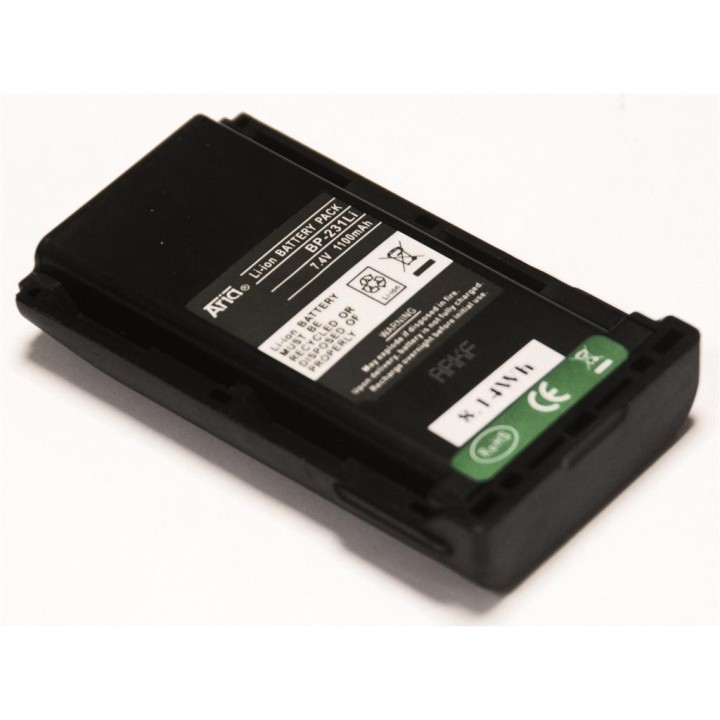 BP-231-LI - BATERÍA PARA ICOM IC-F43/F33/F16/F26, 7.4 V., 1100 MAH, LI-ION.