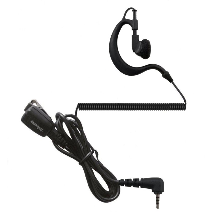 PY-29FT50R - MICRO-AURICULAR ERGONÓMICO GIRATORIO PARA YAESU