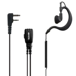 PY-29ILR - MICRO-AURICULAR ERGONÓMICO GIRATORIO, CON MICRO TIPO SOLAPA PARA ICOM.