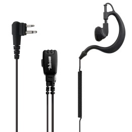 PY-29MR - MICRO-AURICULAR ERGONÓMICO GIRATORIO CON MICRO TIPO SOLAPA, PARA MOTOROLA & TEAM.