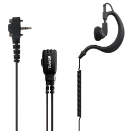 PY-29-VX351R Micro-auricular ergonómico giratorio, con micro tipo solapa para YAESU.