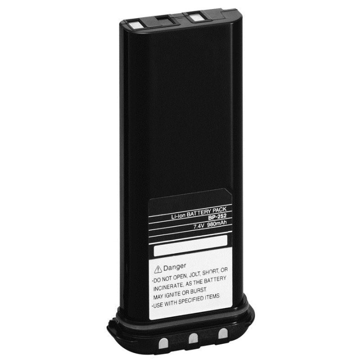 BP-252 - Batería para ICOM IC-M33 y IC-M35. 2000 mAh, 7.4 V, Li-Ion.