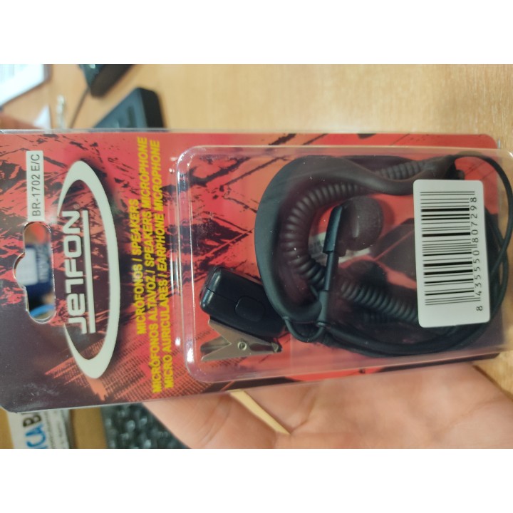 Micro auricular JETFON BR-1702 E/C Conexión K