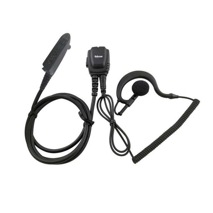 JD-23-GP320 Micro-auricular gama profesional. IP-54. Para MOTOROLA y HYT.