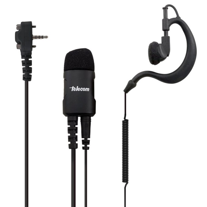 JD-24-VX351R VX246 - MICRO-AURICULAR GAMA PROFESIONAL. IP-54. PARA YAESU VX-351 / VX-246