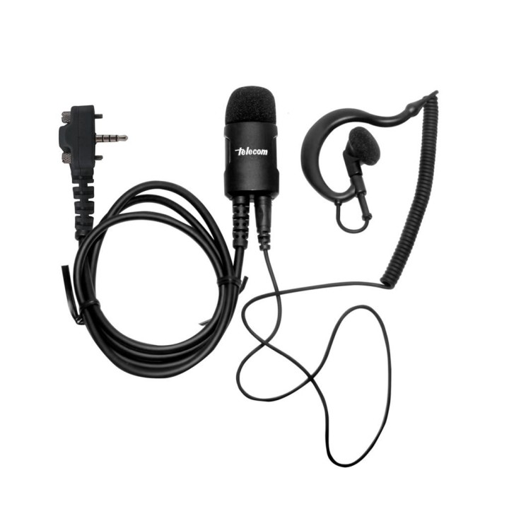 JD-24-VX351R VX246 - MICRO-AURICULAR GAMA PROFESIONAL. IP-54. PARA YAESU VX-351 / VX-246