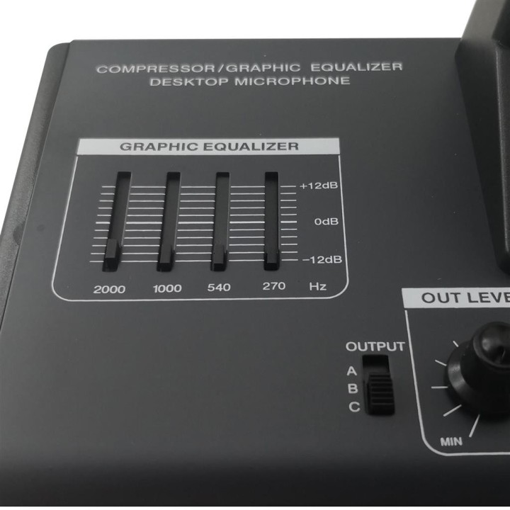 AV-908 - MICRÓFONO DE SOBREMESA CON PREVIO COMPRESOR