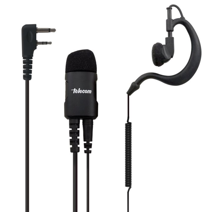 JD-2401IL-R - MICRO-AURICULAR GAMA PROFESIONAL. IP-54. PARA ICOM