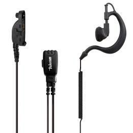 PY-29-DMR-R - MICRO-AURICULAR ERGONÓMICO GIRATORIO CON MICRO TIPO SOLAPA, PARA MOTOROLA.