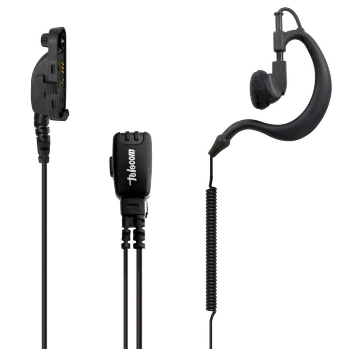 PY-29-DMR-R - MICRO-AURICULAR TIPO SOLAPA PARA MOTOROLA MTP-850 / MOTOROLA DMR.