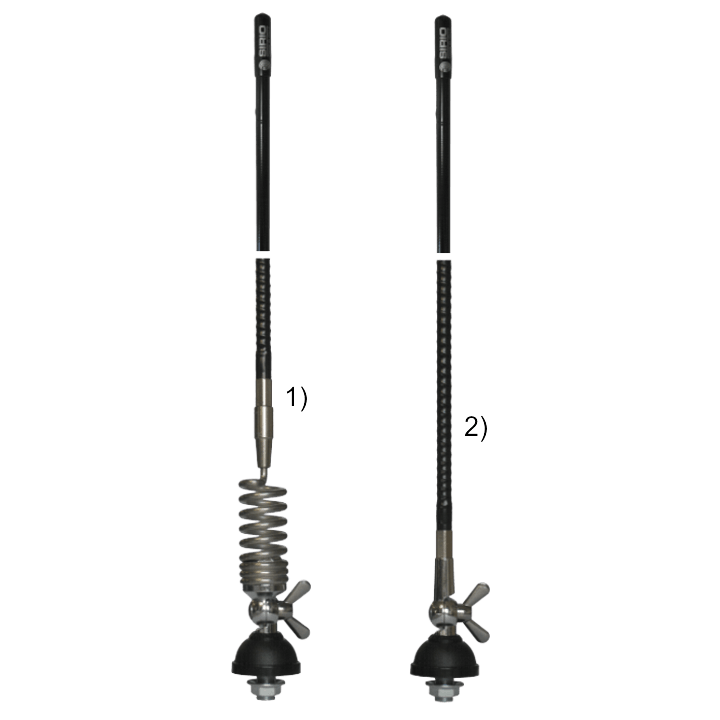 SIRIO RADIANTE DELTA 27M-95 ANTENA MOVIL CB FIBRA