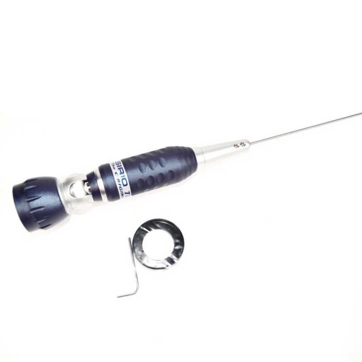 SIRIO TURBO 2000 PL ANTENA MOVIL 5/8 CON ROTULA PARA 27 MHZ