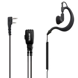 PY-29KR Micro-auricular ergonómico giratorio con micro tipo solapa, para KENWOOD, TEAM y HYT.