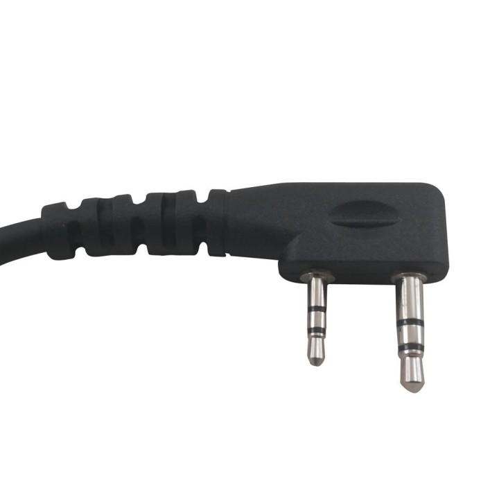 PY-29KR Micro-auricular ergonómico giratorio con micro tipo solapa, para KENWOOD, TEAM y HYT.