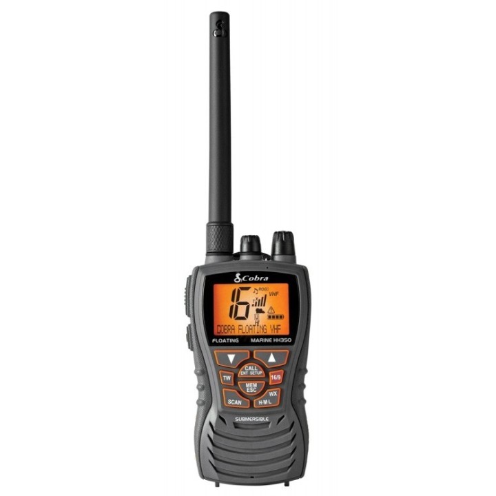 Walkie de VHF banda marina COBRA MR HH 350 VHF PORTÁTIL