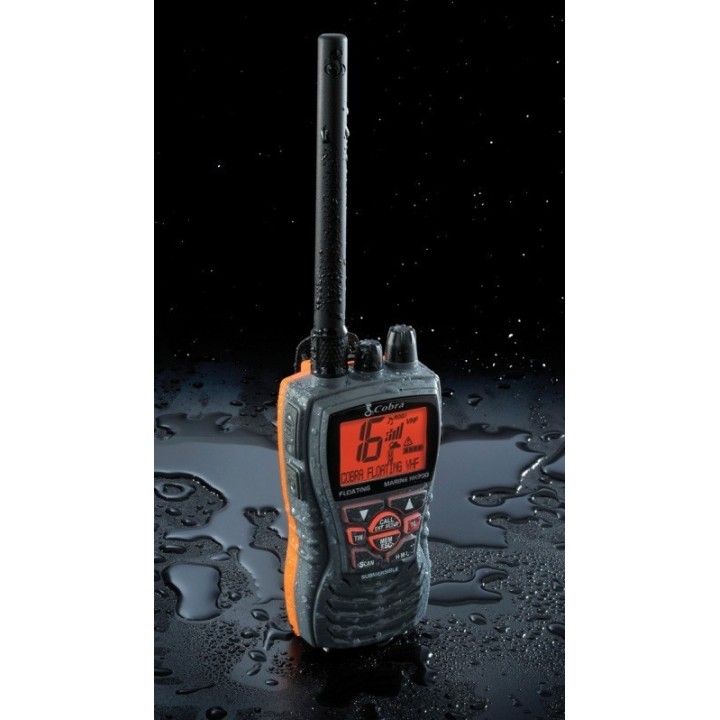 Walkie de VHF banda marina COBRA MR HH 350 VHF PORTÁTIL
