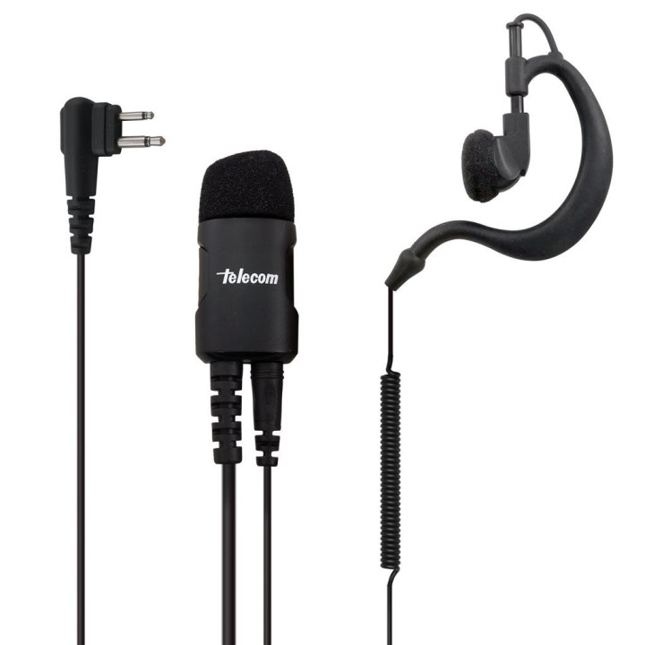 JD-2403 - Micro-auricular gama profesional. IP-54. Para MOTOROLA y TEAM.