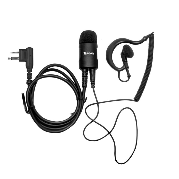 JD-2403 - Micro-auricular gama profesional. IP-54. Para MOTOROLA y TEAM.