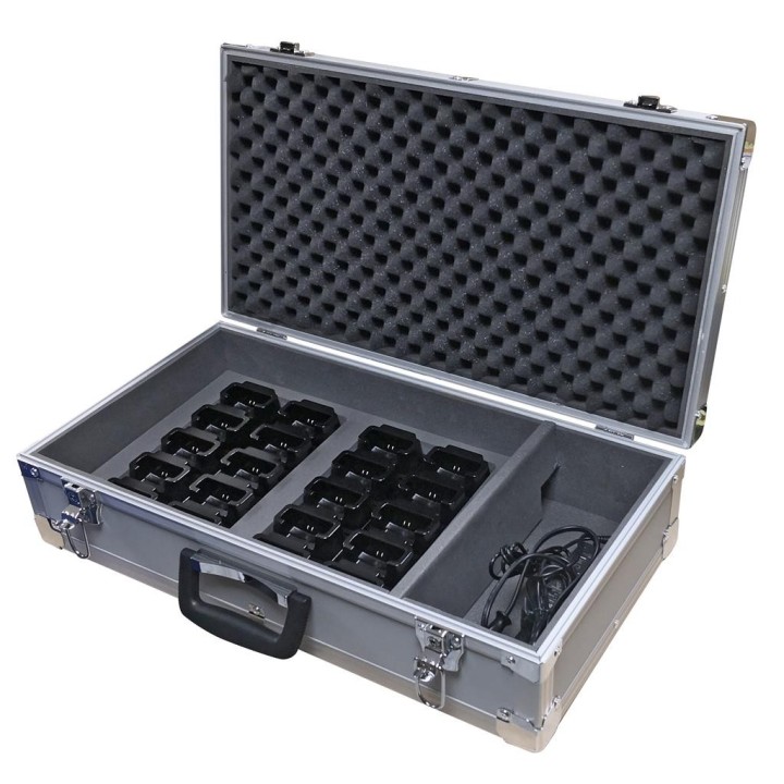 CB-20X Maleta/Base de carga para 20 unidades de ESCOLTA BRAVO