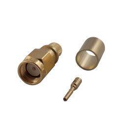 RP-SMA-155-F Conector SMA-R hembra para H-155. Crimpar.